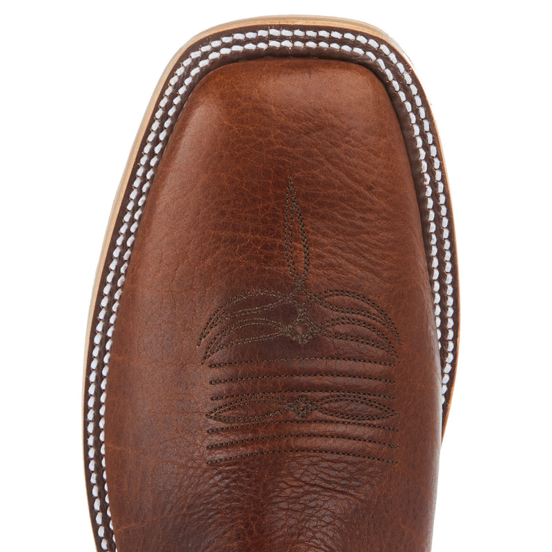 Rios Of Mercedes Men's Canela Navajo Bison 14in Colbalt Waxy Kansas Top Cowboy Boot