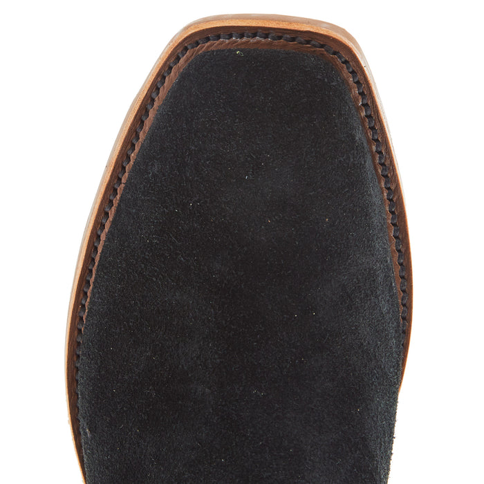 Rios Of Mercedes Womens Black Wyoming Reverse 12 In Violet Buffamonte Top Cowgirl Boot