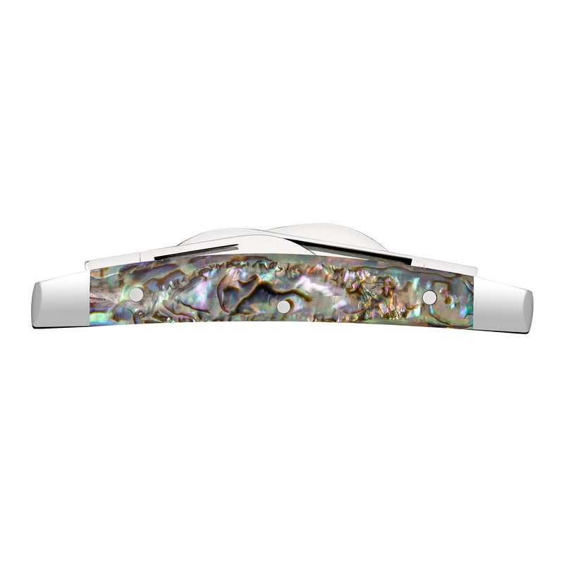Case Smooth Abalone - Small Congress (8468 SS) - Velvet Box