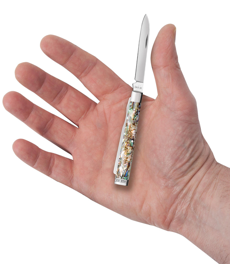 Case Knives Abalone Baby Doc Knife