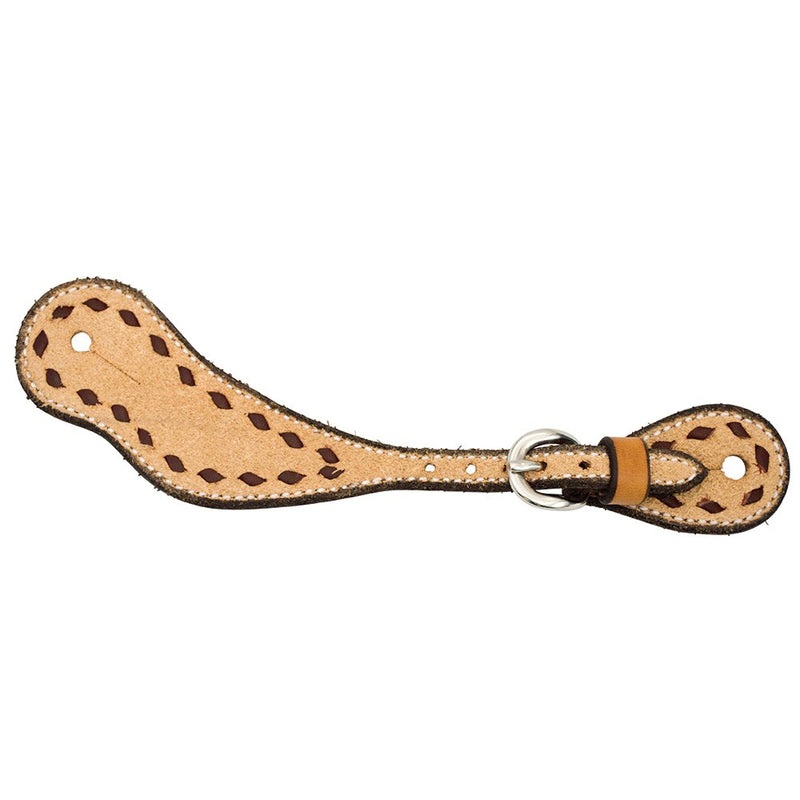 Roughout Buckstitch Youth Spur Straps