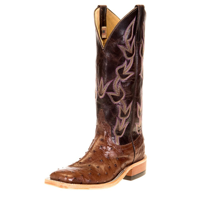 Women`s Kango Tobacco Full Quill Ostrich Chocolate Explosion