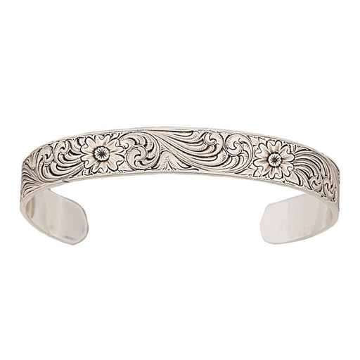 Silversmith Classic Engraved Narrow Cuff