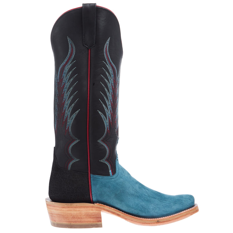 Rios Of Mercedes Men's Ride Ready Danube Nubuck Poseidon 15in Black Waxy Kansas Top