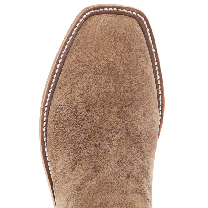 Rios Of Mercedes Women`s Ride Ready Eastwood Camel Vamp 15In Antique Red Top Cowgirl Boot
