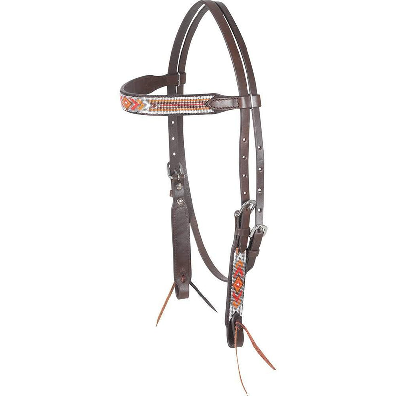 Cashel Company Gallup Beaded Browband Headstall