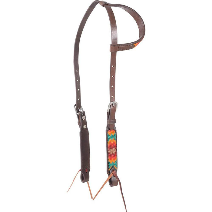 Cashel Company Santa Fe Beaded Slip Ear Headstall