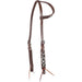 Cashel Company Grey Cheetah Beaded Slip Ear Headstall