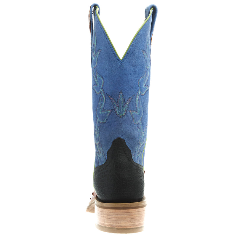 Rios Of Mercedes Womens Ride Ready Cognac FQ Ostrich 13In Blue Sinsation Top Boot