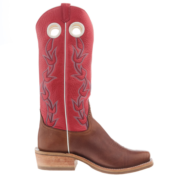 Rios Of Mercedes Men's Ride Ready Venetta Cuero Vamp 15 In Red Bulldozer Top Boot