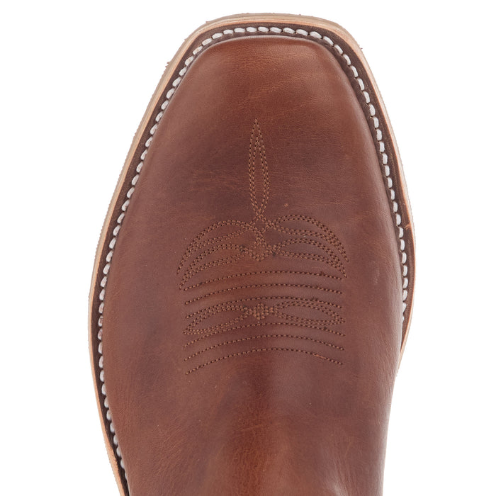 Rios Of Mercedes Men's Ride Ready Venetta Cuero Vamp 15 In Red Bulldozer Top Boot
