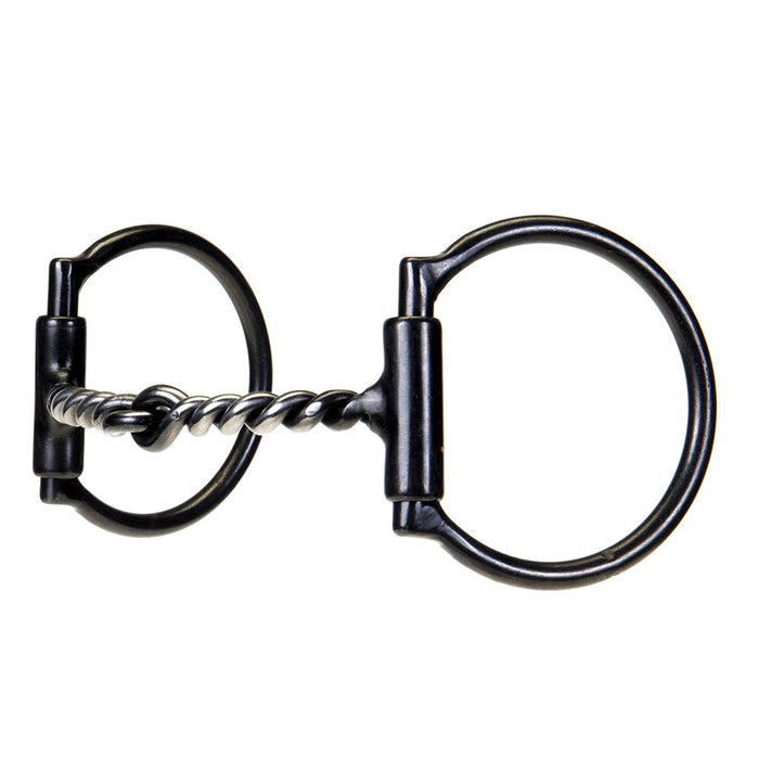 All Round Twisted Wire D Ring Snaffle Bit