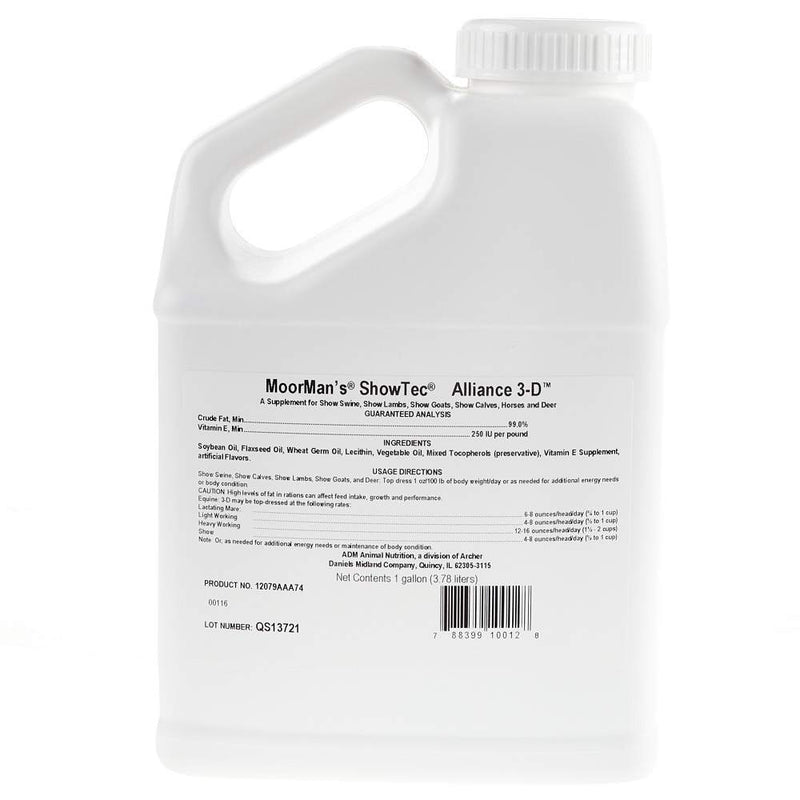 Adm Animal Nutrition Showtec Alliance 3-D Oil