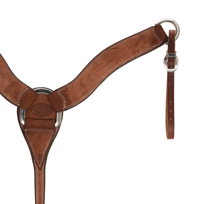 Nrs Competitors Chocolate Roughout 2 3/4 Inch Contoured Breast Collar