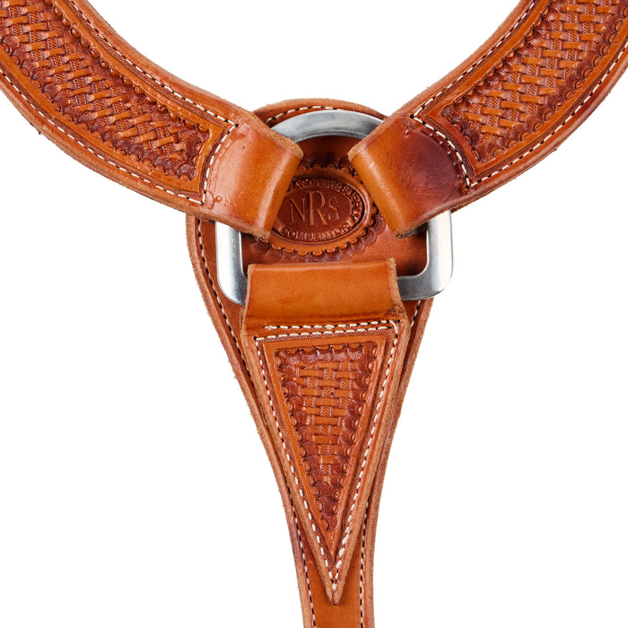NRS Competitors Natural Basket Stamp 2 Inch Contoured Breast Collar