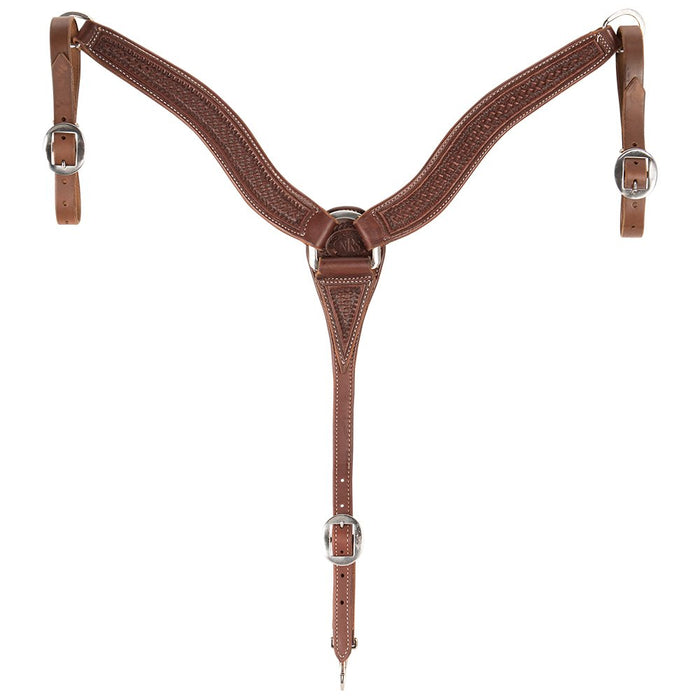 Nrs Competitors Dark Oil Basket Stamp 2 Inch Contoured Breast Collar
