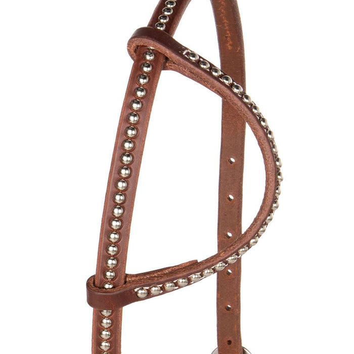 Cowperson Tack Dotted Single Ear Headstall