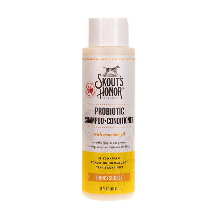 Skout's Honeysuckle Probiotic 2-in-1 Shampoo & Conditioner