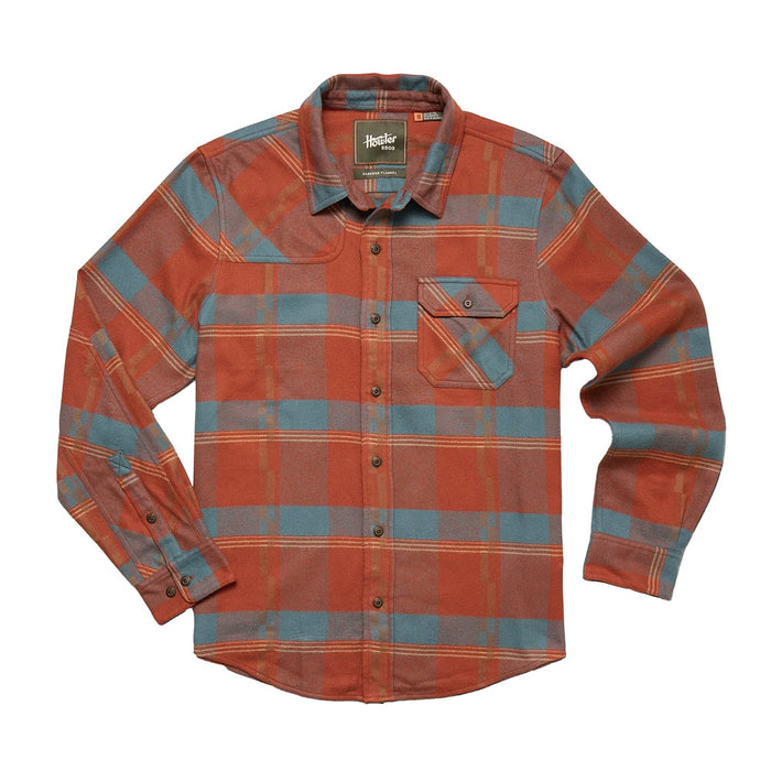 Howler Brothers Men's Harker's Terracotta Flannel Shirt