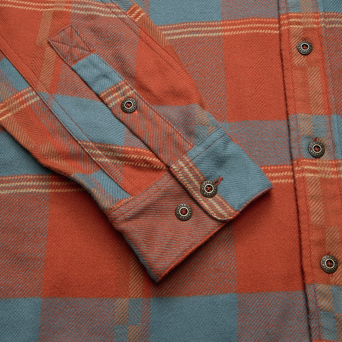 Howler Brothers Men's Harker's Terracotta Flannel Shirt