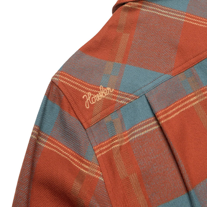 Howler Brothers Men's Harker's Terracotta Flannel Shirt