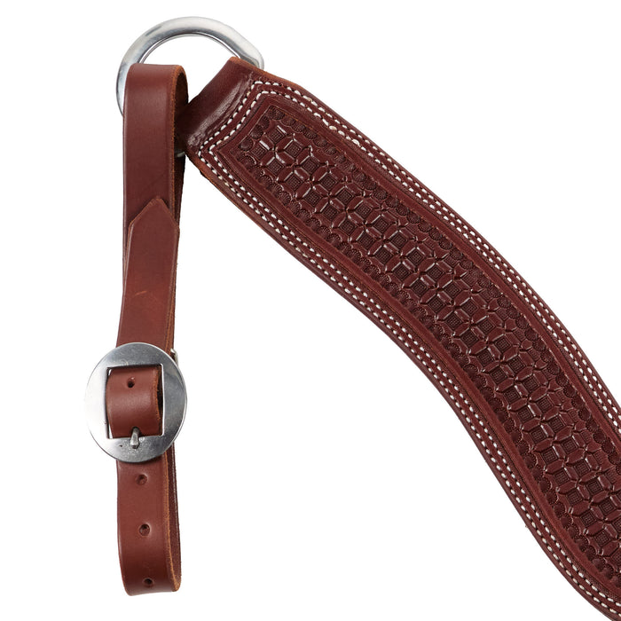 NRS Competitors Heavy Oil Waffle Stamp 2 3/4 Inch Roper Breast Collar