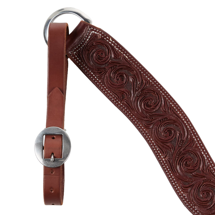 Nrs Competitors Heavy Oil Floral 2 3/4 Inch Roper Breast Collar