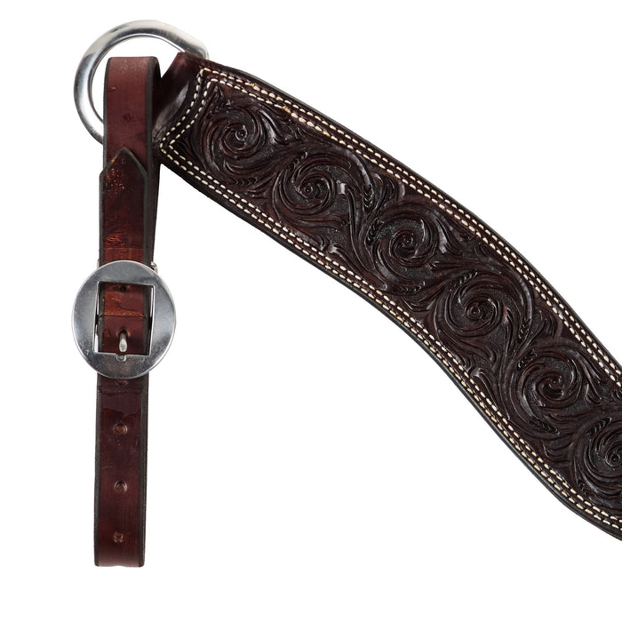 NRS Competitors Chocolate Floral 2 3/4 Inch Roper Breast Collar