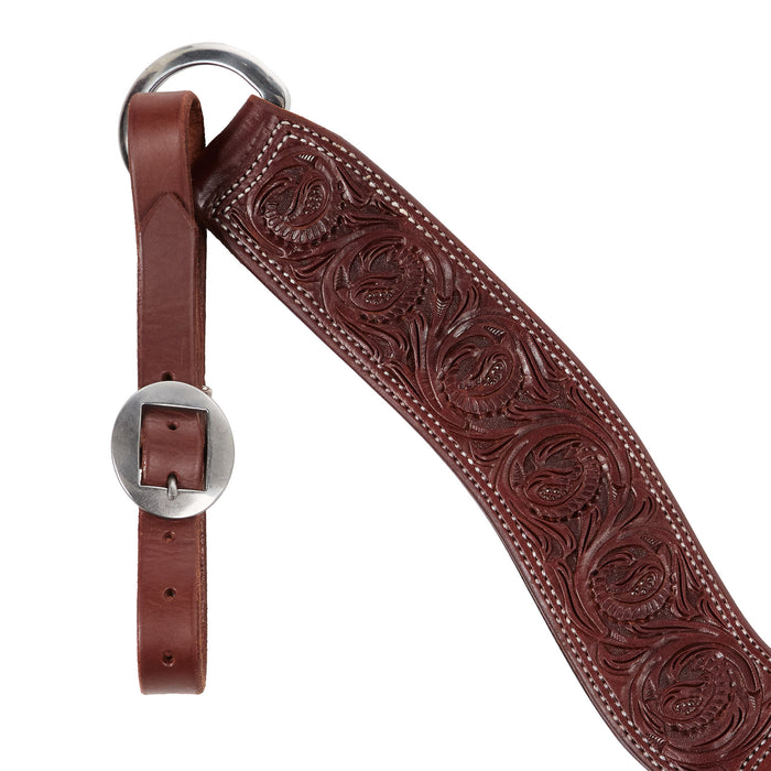 NRS Competitors Heavy Oil Floral 2 3/4 Inch Roper Breast Collar