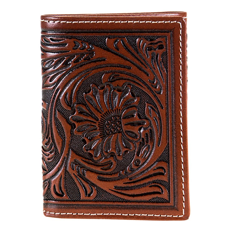 Twisted X Tooled Trifold Wallet