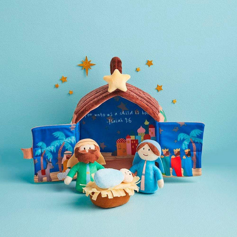 Mud Pie Musical Nativity Plush Set