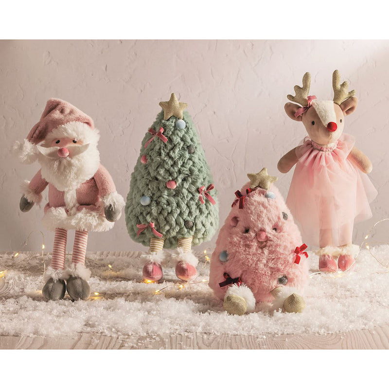 Mud Pie Faux Mink Reindeer Plush Pal