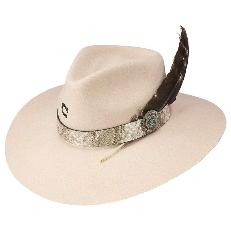 Charlie 1 Horse Sidewinder Silverbelly 3 3/4in. Brim Fashion Hat
