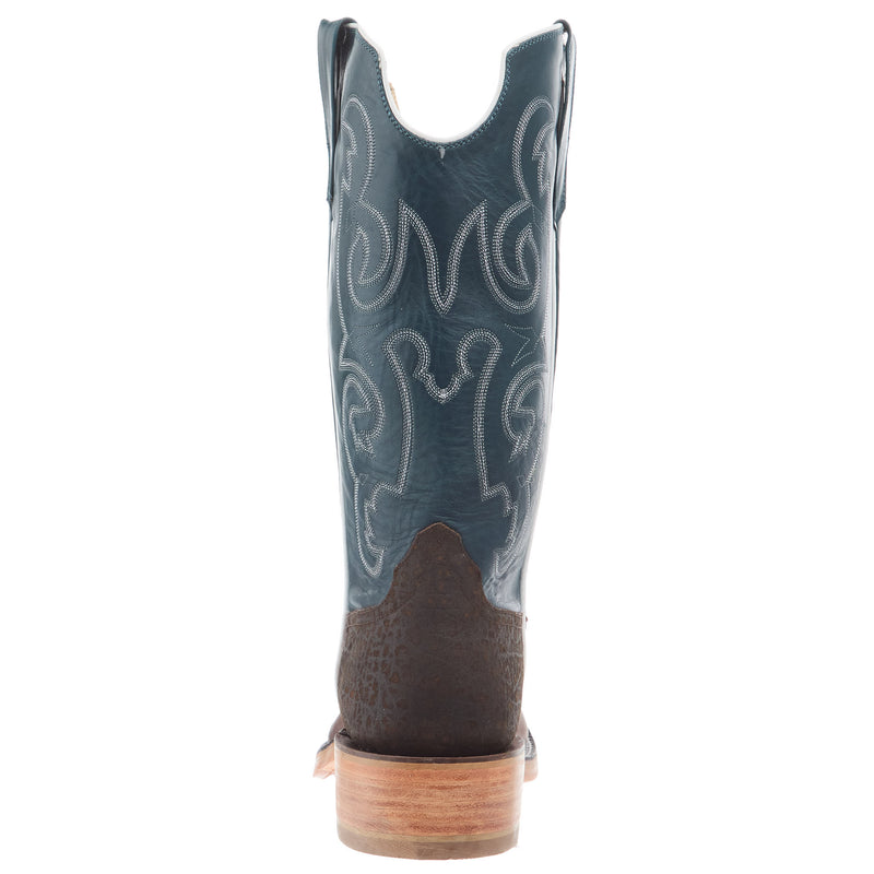 Rios Of Mercedes Men`s Ride Ready Chestnut Remuda Vamp 13in Navy Calf Top