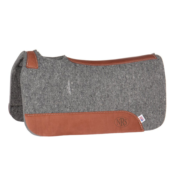 100% Pressed Wool Contoured Barrel Saddle Pad