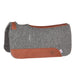 100% Pressed Wool Contoured Barrel Saddle Pad