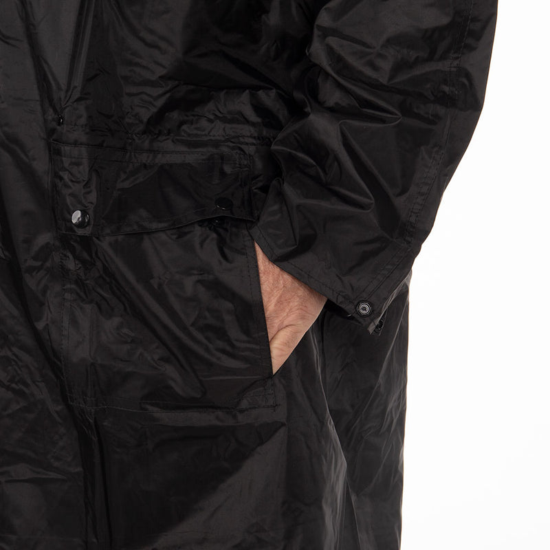 Double-S Black Weatherproof Slicker