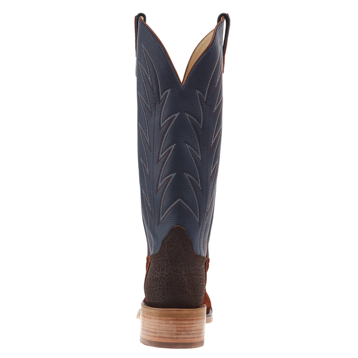Rios Of Mercedes Men`s Ride Ready Rust Carpincho Vamp 15in Navy Waxy Kansas Top