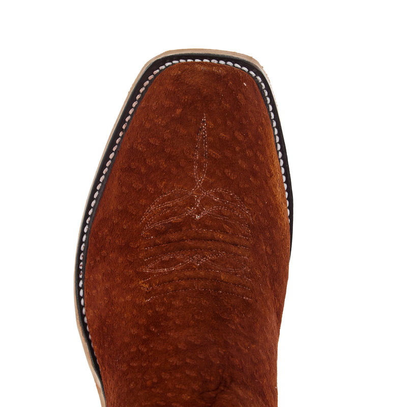 Rios Of Mercedes Men`s Ride Ready Rust Carpincho Vamp 15in Navy Waxy Kansas Top