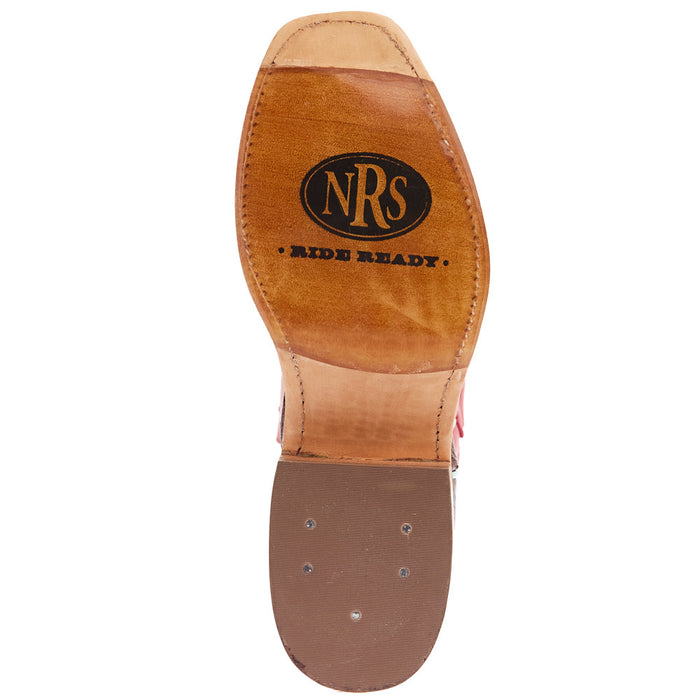 Rios Of Mercedes Men's Ride Ready Kango Tobac Smooth Ostrich Vamp 13in Red Waxy Kansas Top