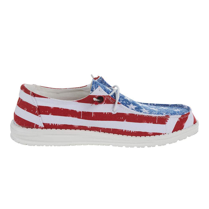 Heydude Womens Hey Dude Wendy Star Spangled Casual