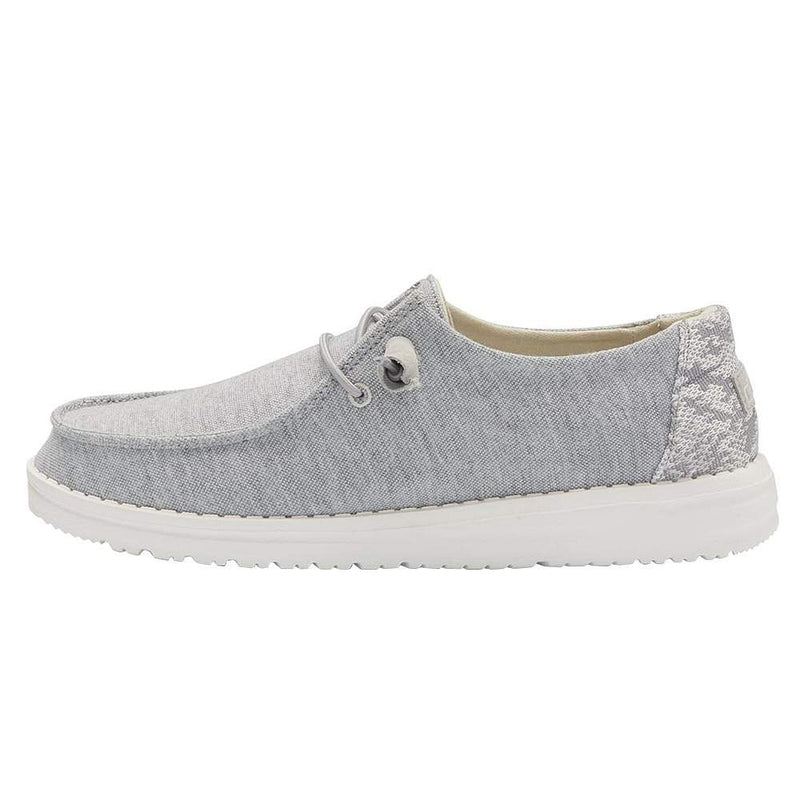 Hey Dude Womens Wendy Strech Fleece Grey Casual