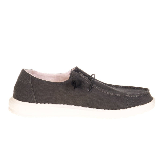 Hey Dude Women's Wendy Chambray Off Black Casual