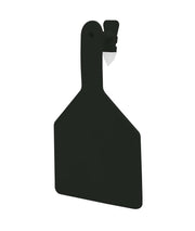 Z Tags No Snag Tag 1 Piece Black Blank Calf Tag 25pk