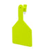 Z Tags 1-piece Chartreuse Blank Calf Tag 25pk