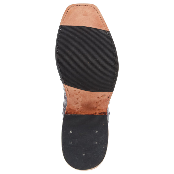 Rios Of Mercedes Men's Black Cherry Full Quill Ostrich 13in Black Remuda Top