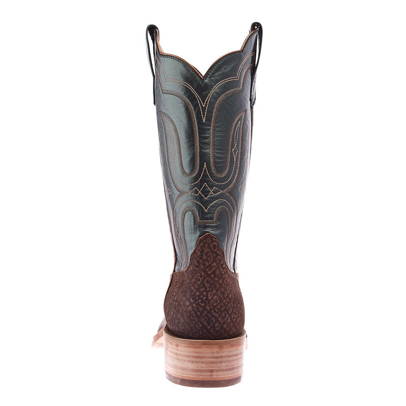 Rios Of Mercedes Men`s Ride Ready Aged Camel Vamp 13in Green Lustre Top