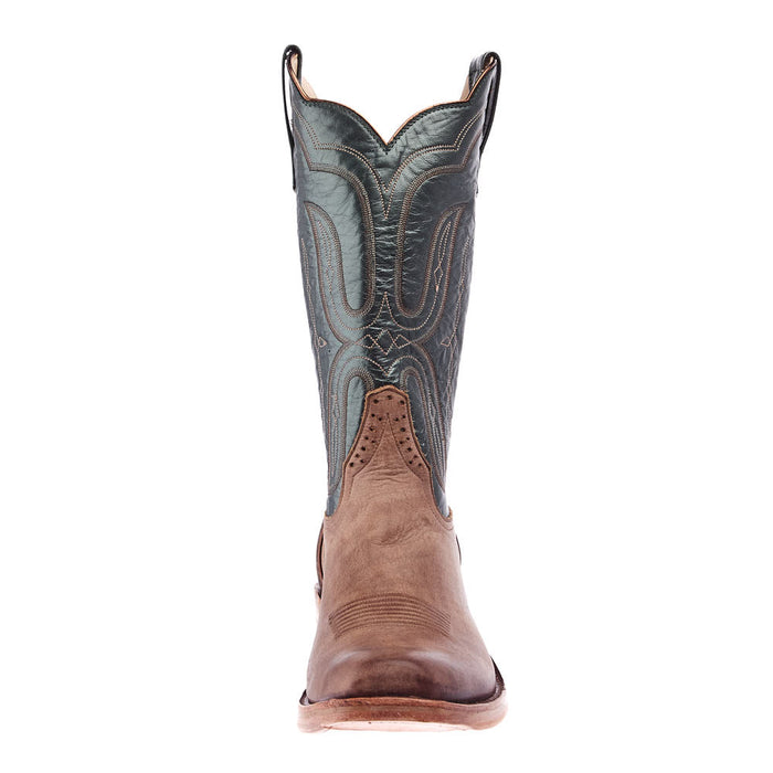 Rios Of Mercedes Men`s Ride Ready Aged Camel Vamp 13in Green Lustre To