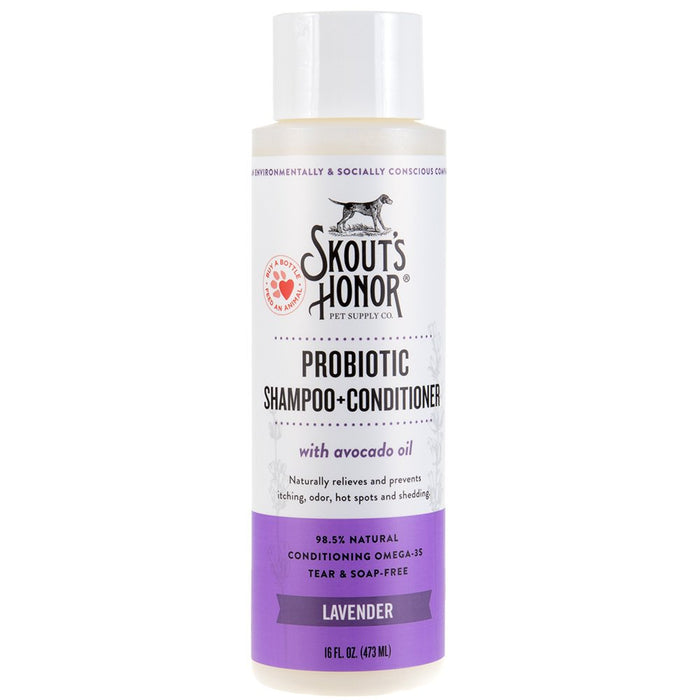 Skout's Lavender Probiotic 2-in-1 Shampoo & Conditioner
