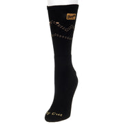 Men's Black Wrangler Patch Boot Sock